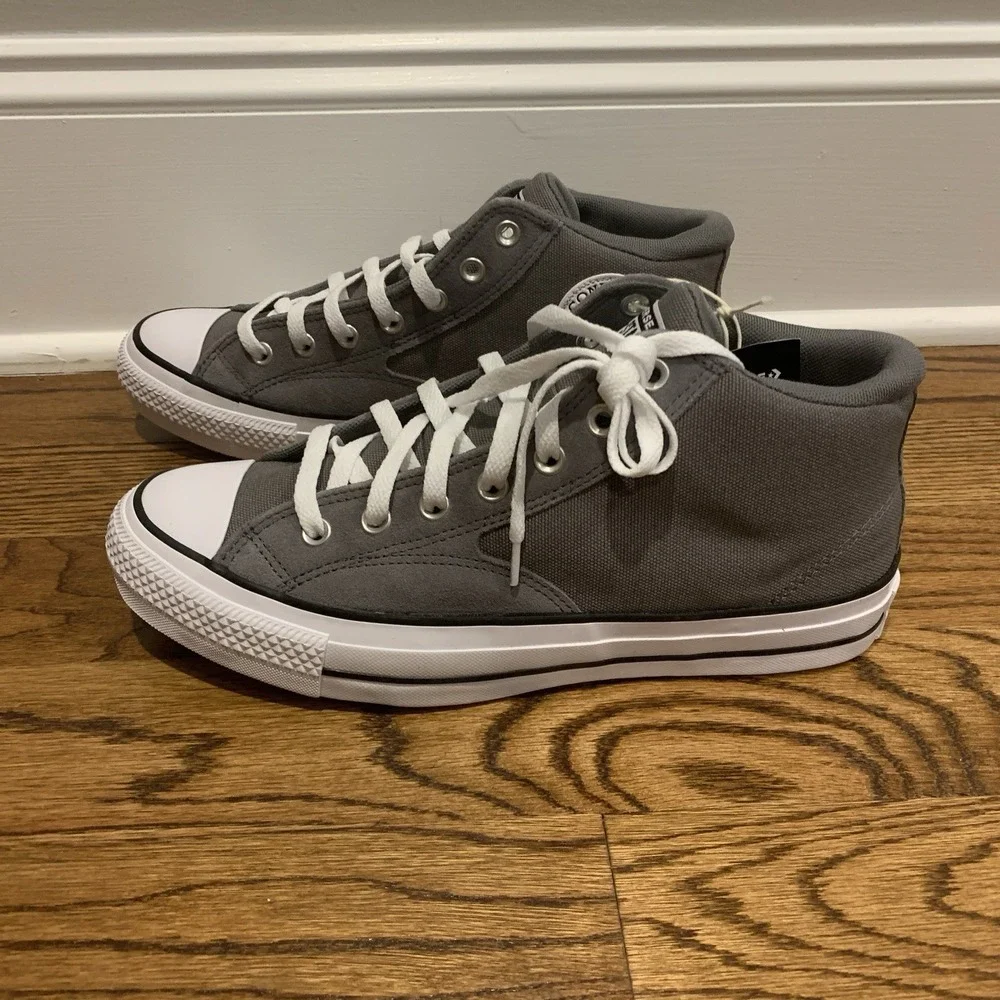 Converse Chuck Taylor All Star Sharkskin White Malden Street Shoes Men's Size 11 - Picture 3 of 8